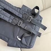 Okify Burberry Orkney Flap Backpack Black 40x27x17cm - 3