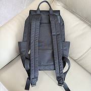 Okify Burberry Orkney Flap Backpack Black 40x27x17cm - 2