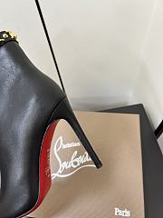 Okify Christian Louboutin Black Ankle Boots 10.5cm 26863 - 2
