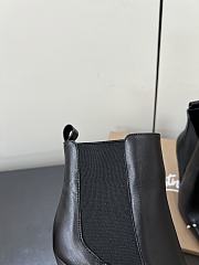 Okify Christian Louboutin Black Ankle Boots 10.5cm 26864 - 2