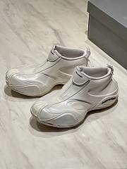 Okify Balenciaga Men Basketball Sneakers White - 4