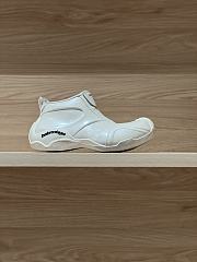 Okify Balenciaga Men Basketball Sneakers White - 5