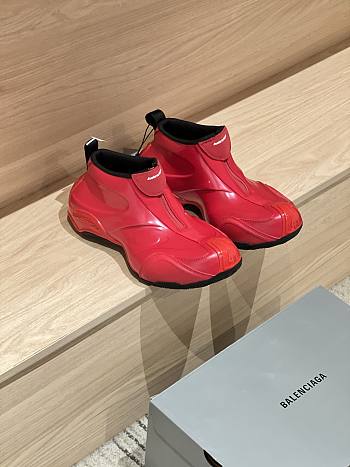 Okify Balenciaga Men Basketball Sneakers Red