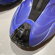 Okify Balenciaga Men Basketball Sneakers Purple  - 5