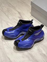 Okify Balenciaga Men Basketball Sneakers Purple  - 3