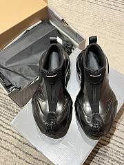 Okify Balenciaga Men Basketball Sneakers Black - 5