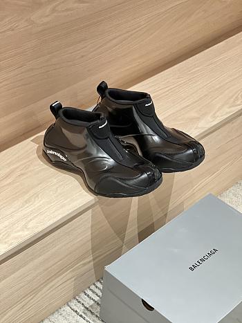 Okify Balenciaga Men Basketball Sneakers Black