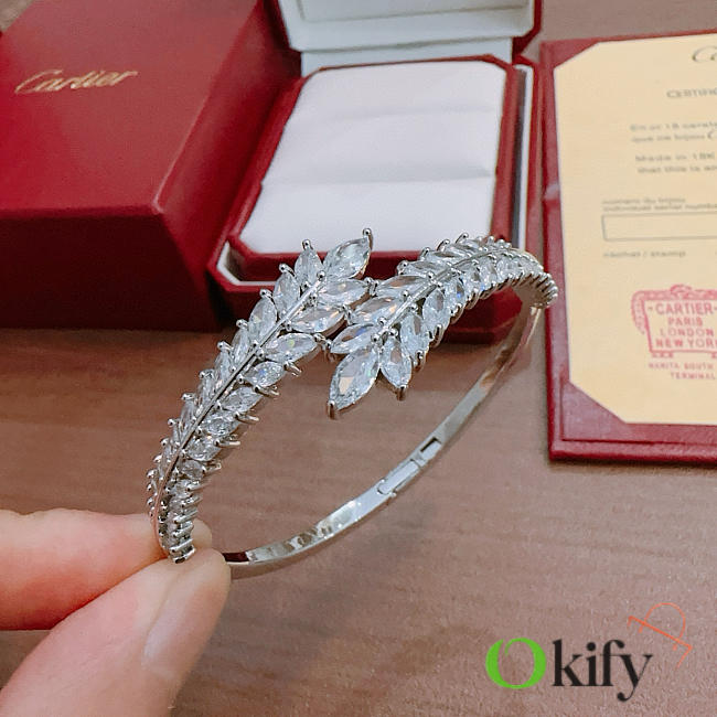 Okify Cartier Silver Bracelet 26870 - 1