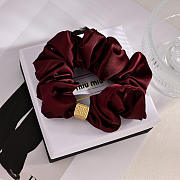 Okify MiuMiu Red Scrunchies  - 2