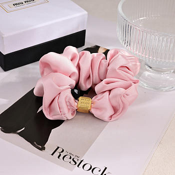 Okify MiuMiu Pink Scrunchies 