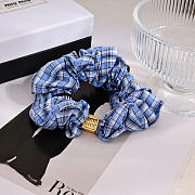 Okify MiuMiu Blue Scrunchies  - 2