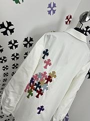 Okify Chrome Heart White Shirt - 6