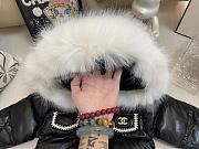 Okify CC Kid Black Hooded Fleece-Lined Down Jumpsuit - 6