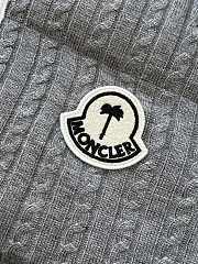 Okify Moncler Gray Cable Knit Fluffy Down Jacket Unisex (has big size) - 3