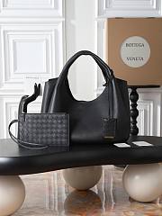 Okify Bottega Veneta Campana Bag Black 39x24x18.5cm - 5