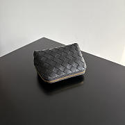 Okify Bottega Veneta Cosmetic Bag Black 16.5x10.5x9cm - 6