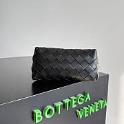 Okify Bottega Veneta Cosmetic Bag Black 16.5x10.5x9cm - 2