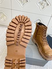 Okify Balenciaga Brown Boots Unisex 26898 - 6