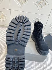 Okify Balenciaga Black Boots Unisex 26899 - 2