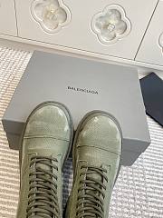 Okify Balenciaga Army Green Boots Unisex 26900 - 2