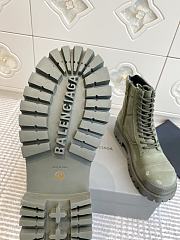 Okify Balenciaga Army Green Boots Unisex 26900 - 3
