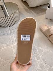 Okify Celine Women Wool Slippers Beige  - 6