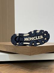 Okify Moncler Men Martin Boots Dark Brown Suede  - 2