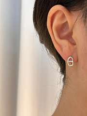 Okify Hermes Silver Earrings 26923 - 6