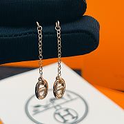 Okify Hermes Gold Earrings 26926 - 4