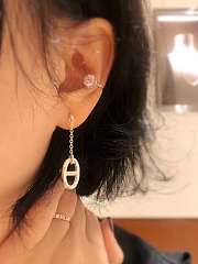Okify Hermes Gold Earrings 26926 - 3