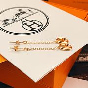 Okify Hermes Gold Earrings 26926 - 2