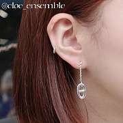 Okify Hermes Silver Earrings 26927 - 6