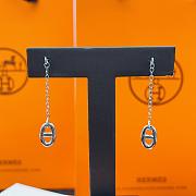 Okify Hermes Silver Earrings 26927 - 5
