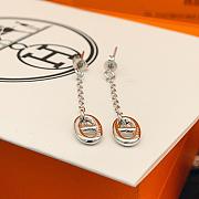 Okify Hermes Silver Earrings 26927 - 2
