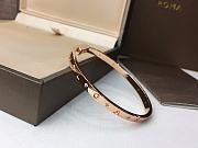 Okify Bvlgari Silver/Rose Gold Bracelet - 4