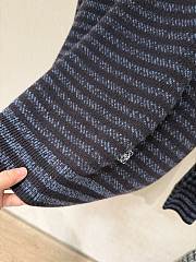 Okify Loewe Striped Crew Neck Sweater - 6