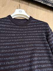 Okify Loewe Striped Crew Neck Sweater - 4
