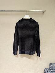 Okify Loewe Striped Crew Neck Sweater - 5