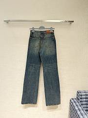Okify Gucci Horsebit Blue Jeans  - 3