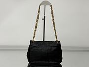 Okify Balenciaga Monaco Mini Bag Black Gold Hardware 24.8x22x12cm - 3