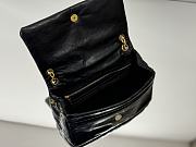 Okify Balenciaga Monaco Mini Bag Black Gold Hardware 24.8x22x12cm - 6