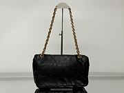 Okify Balenciaga Monaco Small Bag Black Gold Hardware 28x18x10cm - 3