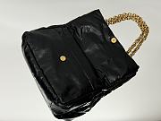 Okify Balenciaga Monaco Small Bag Black Gold Hardware 28x18x10cm - 5