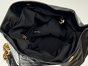 Okify Balenciaga Monaco Small Bag Black Gold Hardware 28x18x10cm - 6