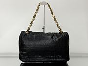 Okify Balenciaga Monaco Large Bag Black Gold Hardware 43.5x32x13cm - 2