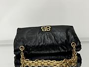 Okify Balenciaga Monaco Large Bag Black Gold Hardware 43.5x32x13cm - 4