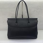 Okify Balenciaga Carrie Carry All Bag Black 44x33x14cm - 5