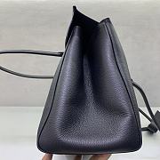 Okify Balenciaga Carrie Carry All Bag Black 44x33x14cm - 3