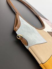 Okify MiuMiu Ivy Patchwork Tote Bag Colorful 35x40cm - 3