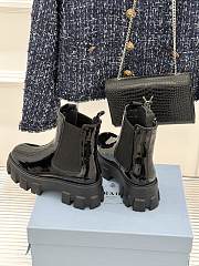 Okify Prada Black Women Ankle Boots  - 6